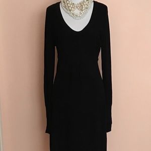 BCBG MaxAzria Black Sweater Dress